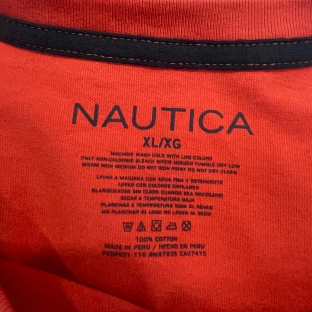 Nautica Tshirt Size Large Red Color Crew Neck
Men’s Graphic T-Shirt Cotton - Picture 4 of 5